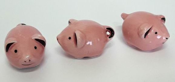 Keramik Schwein dick