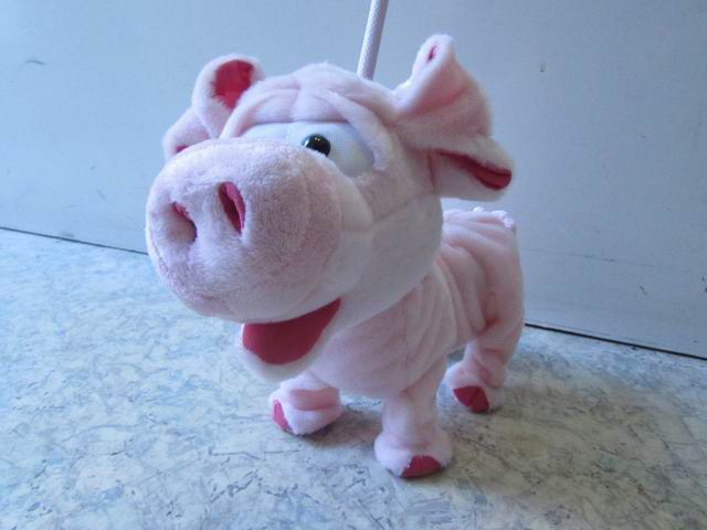 Singend und tanzendes Schweinchen