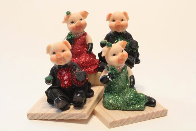 Elegante Schweine
