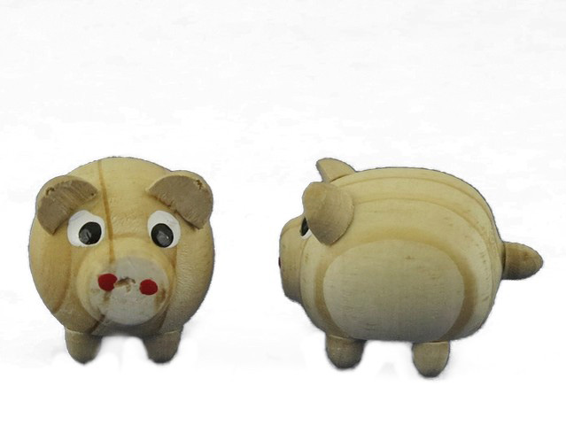 Holzschwein natur