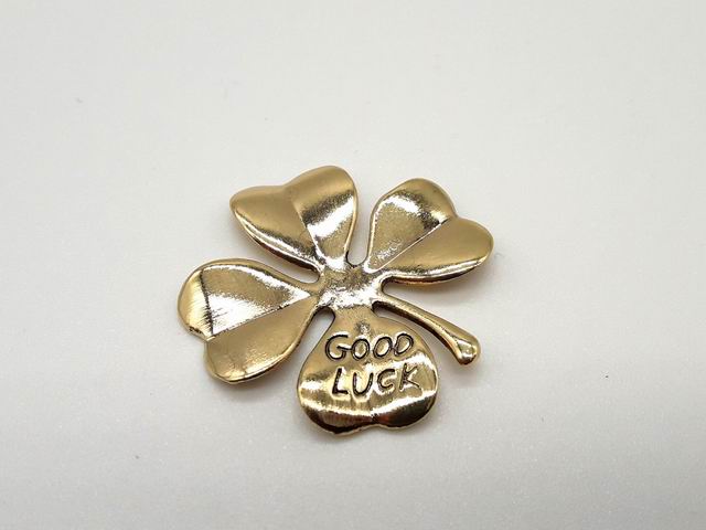 Metallkleeblatt gold 